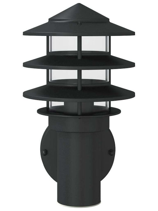 vidaXL Επιτοίχιο Εξωτερικό Φωτιστικό E27 IP44 15.5x15.5x28εκ.
