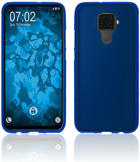 Umschlag Rückseite Silikon Schwarz (Realme 5 Pro)