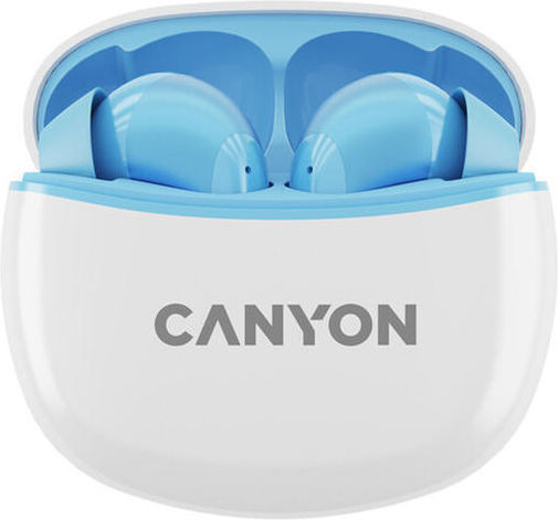 Canyon TWS-5 In-ear Bluetooth Handsfree Earphones with Charging Case Blue