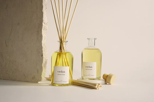 Αρωματικό Χώρου Στικς 250ml White Musk Relax Diffuser Olphactory