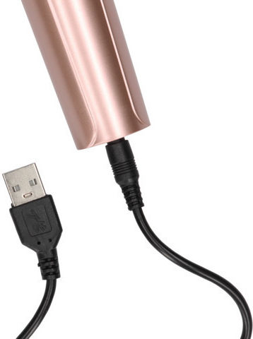 Συσκευή Μασάζ Loveline Powerful Silicone Head Massage Wand Vibrator Ροζ