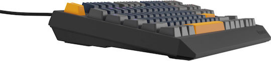 Genesis Thor 230 TKL Gaming Μηχανικό Πληκτρολόγιο Tenkeyless με Outemu Panda διακόπτες και RGB φωτισμό (Αγγλικό US) Naval Blue Positive