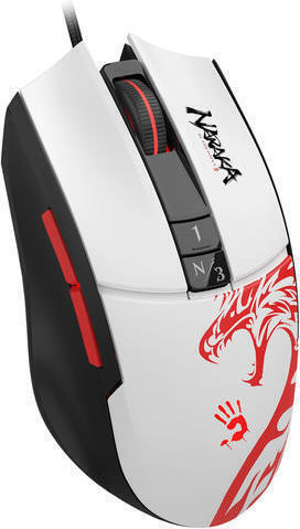 A4Tech BLOODY L65 MAX Gaming Mouse 12000 DPI Black/White