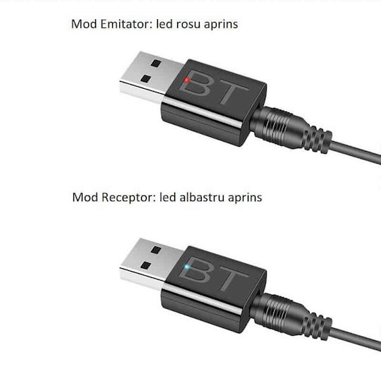 Edman Bluetooth 5 Receiver Transmitter with USB Output Port