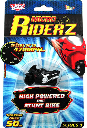 Wicked Μοτοσυκλέτα Micro Riderz για 3+ Ετών (Διάφορα Σχέδια) 1τμχ