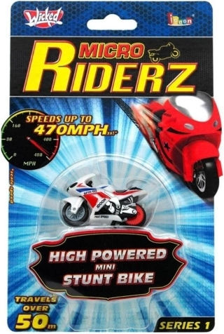 Wicked Μοτοσυκλέτα Micro Riderz για 3+ Ετών (Διάφορα Σχέδια) 1τμχ