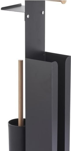 Spirella Metal Bathroom Accessory Set Gray