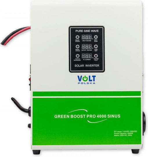 Volt Polska Green Boost Pro 4000 Sine Καθαρού Ημιτόνου Inverter Ισχύος 4000W