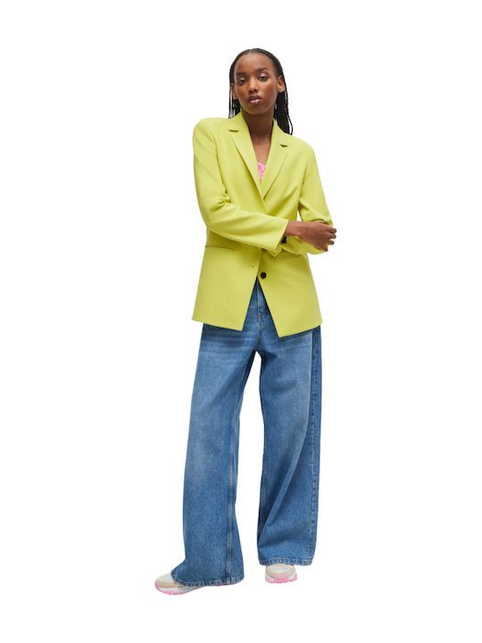 Hugo Boss Women's Blazer Yellow