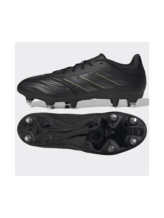 Adidas Copa Pure 2 League SG Low Football Shoes with Cleats Black