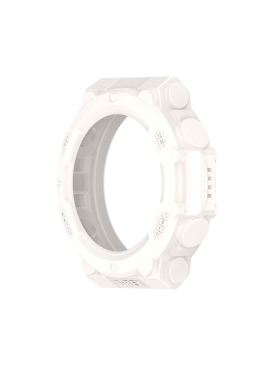 Θήκη Σιλικόνης σε Λευκό χρώμα για Amazfit T-Rex 2