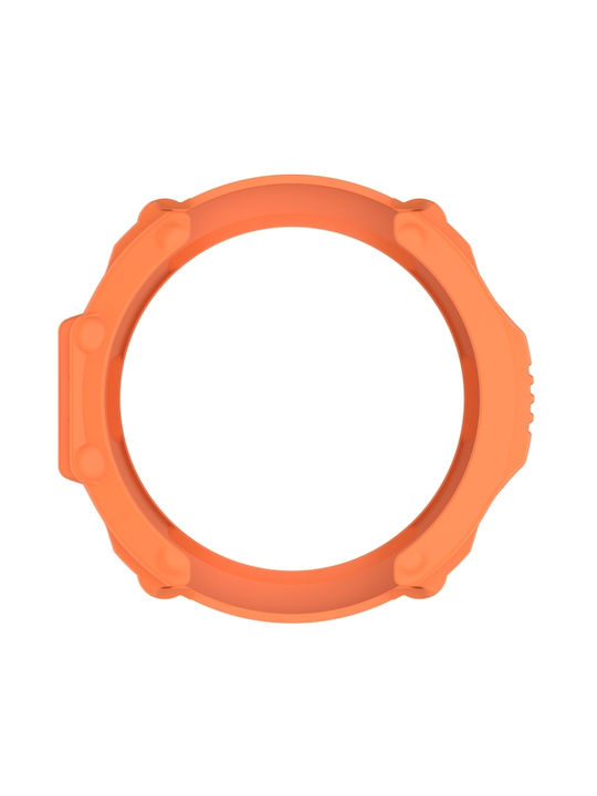 Silicone Case in Orange color for Amazfit T-Rex