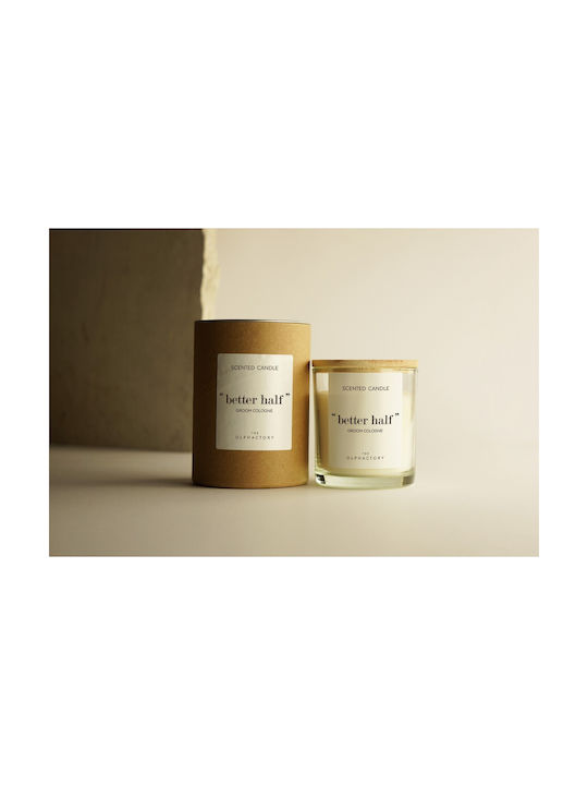 Ambientair Aromatic Candle in Jar with Lemon Perfume 200g