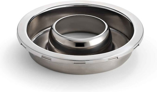 LotusGrill Electric Stainless Steel Fondue Pot Brown 15x15x15cm