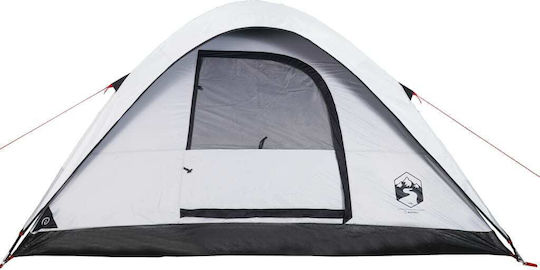 vidaXL Σκηνή Camping Igloo Λευκή για 6 Άτομα 270x210x145εκ.