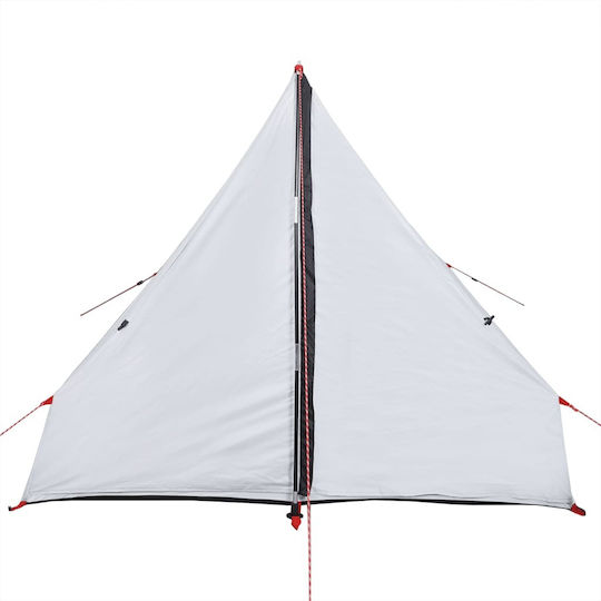 vidaXL White Camping Tent for 2 People