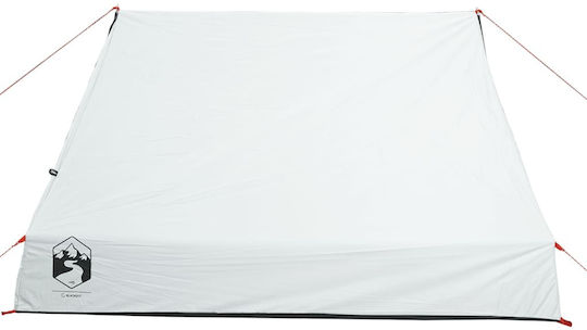 vidaXL White Camping Tent for 2 People
