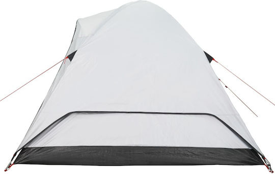 vidaXL Σκηνή Camping Igloo Λευκή για 6 Άτομα 270x210x145εκ.