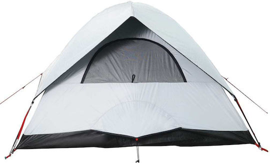 vidaXL Campingzelt Iglu Weiß für 2 Personen 215x150x127cm