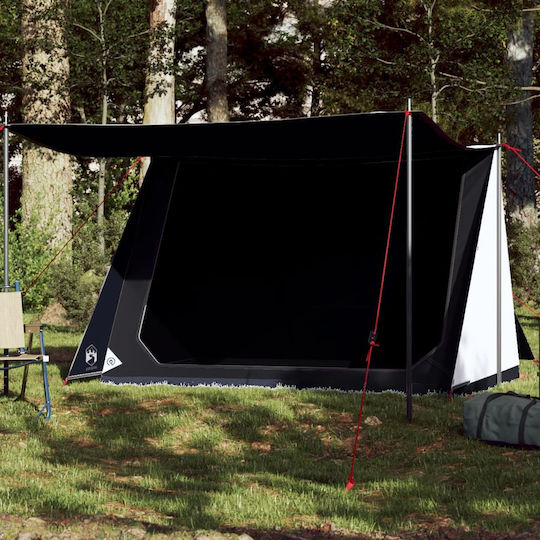 vidaXL Camping Tent White for 2 People