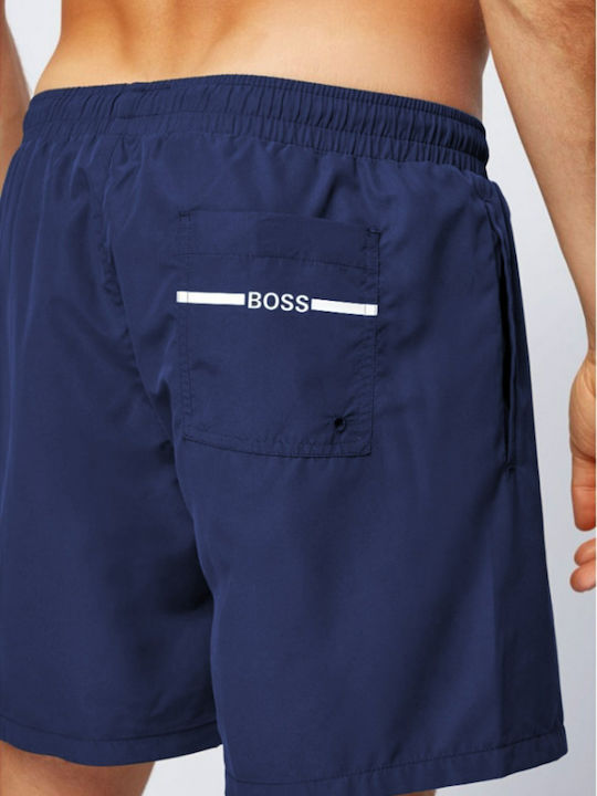 Hugo Boss Dolphin Herren Badebekleidung Shorts Blue