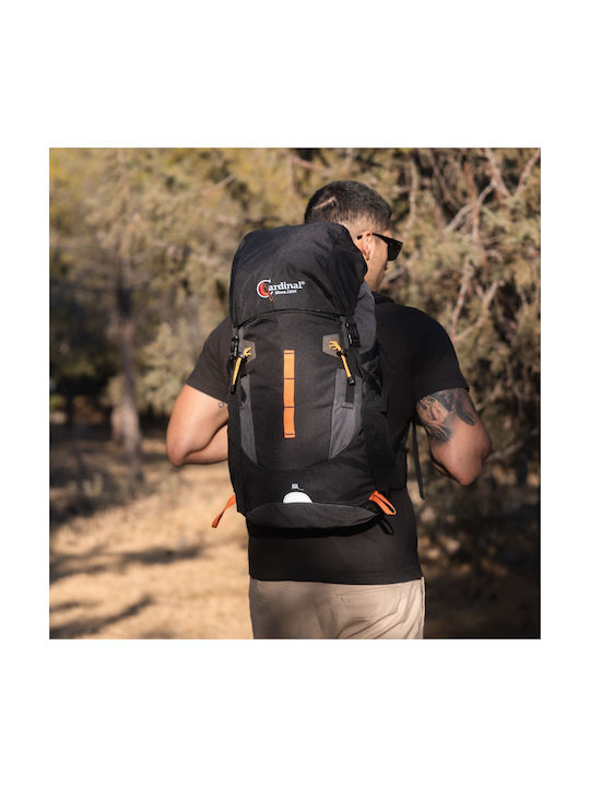 Cardinal Travel Waterproof Mountaineering Backpack 50lt Black 790