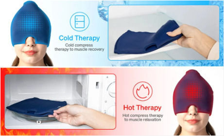 Instant Relief Compression Mask for Headaches and Migraines