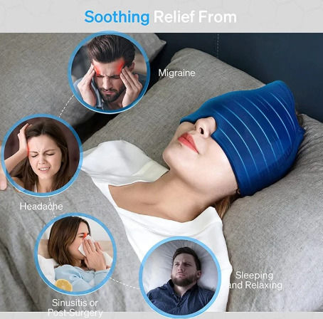 Instant Relief Compression Mask for Headaches and Migraines