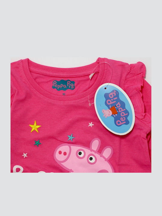 Kinderhemd Langarm Rosa