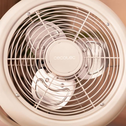 Cecotec Energysilence 250 Classicstyle Ventilator Pe Piedestal 25W Diametru Ventilator 25cm Bej