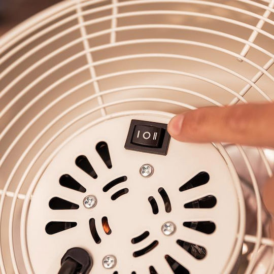 Cecotec Energysilence 250 Classicstyle Ventilator Pe Piedestal 25W Diametru Ventilator 25cm Bej