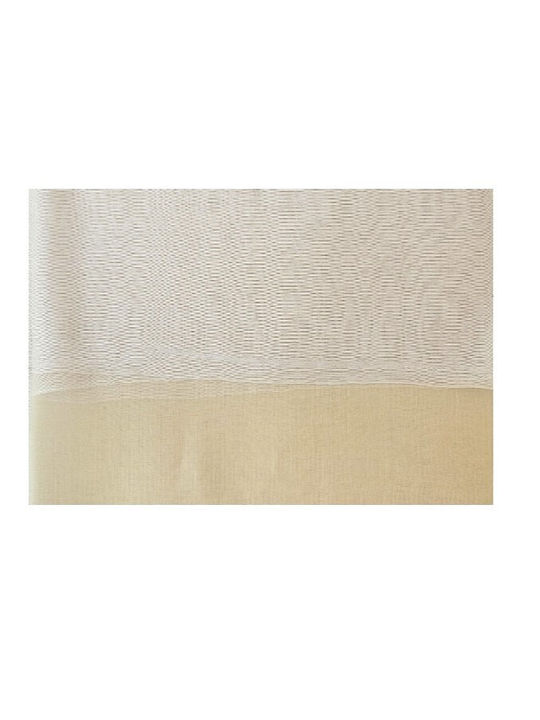 MI-TU Exclusive Women's Silk Scarf Beige