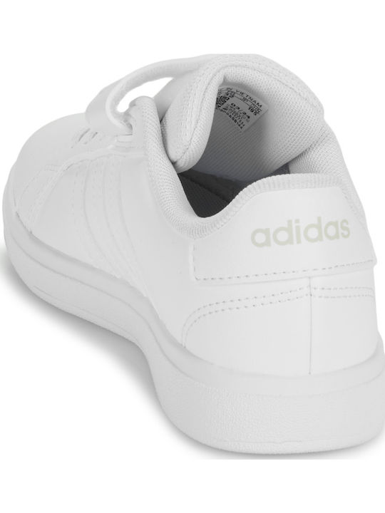 Grand Court GRAND COURT 2.0 EL C Kids Sneakers with Scratch White