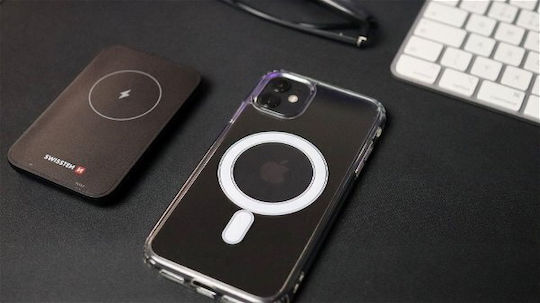 Swissten Задна корица Силикон / Пластмаса Прозрачен (iPhone 14 Pro)