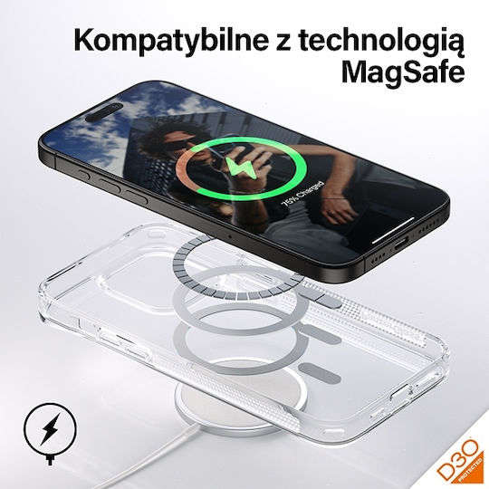 PanzerGlass Hard Back Cover Πλαστικό Διάφανο (iPhone 15 Pro Max)