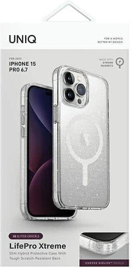 Uniq Lifepro Xtreme 360 Full Cover Σιλικόνης Μαγνητικό Διάφανο (iPhone 15 Pro Max)
