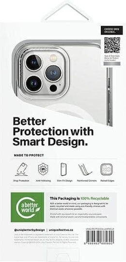 Uniq Lifepro Xtreme 360 Full Cover Σιλικόνης Μαγνητικό Διάφανο (iPhone 15 Pro Max)