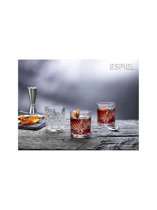 Espiel Timeless Pahar Whiskey din Sticlă 355ml 1buc