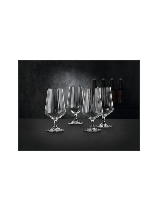 Nachtmann Set Gläser Bier, μπίρας aus Kristall 380ml 4Stück