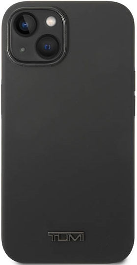 Tumi Umschlag Rückseite Silikon Schwarz (iPhone 14)