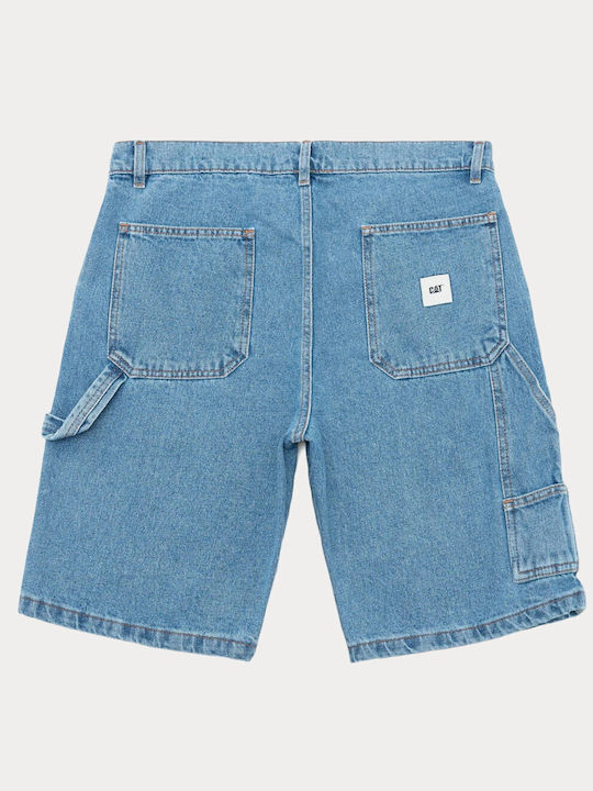 CAT Men's Denim Shorts Blue