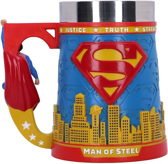 Nemesis Now Man of Steel Tankard Ποτήρι Μπύρας Ανοξείδωτο