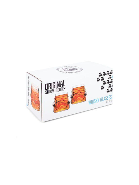 Gadget Master Glas Whiskey aus Glas 300ml