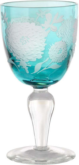 Pols Potten Peony Set Brillen Weißwein Säulenförmig Glas 250ml 6 Stück