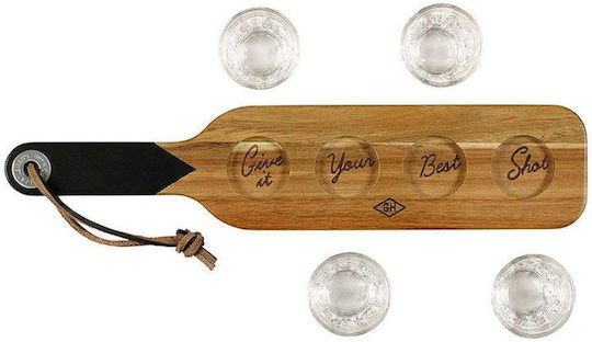 Gentlemen's Hardware Shot Glasses made of Glass 44ml 4pcs