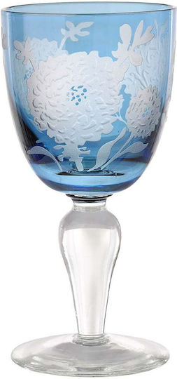 Pols Potten Peony Set Brillen Weißwein Säulenförmig Glas 250ml 6 Stück