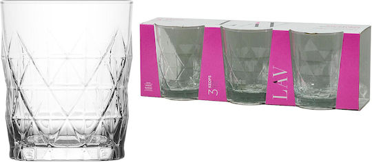 General Trade Σετ Ποτήρια Ουίσκι από Γυαλί 345ml 3τμχ General Trade Σετ Ποτήρια Ουίσκι από Γυαλί 345ml 3τμχ