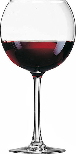Arcoroc Set of Glasses for Red Wine made of Crystal Stemmed 470ml 6pcs