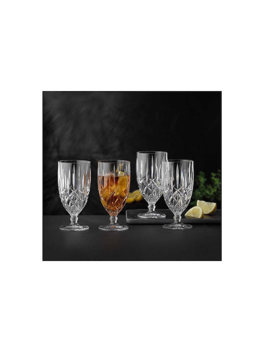 Nachtmann Set Gläser Wasser aus Kristall Mit Stiel 410ml 4Stück