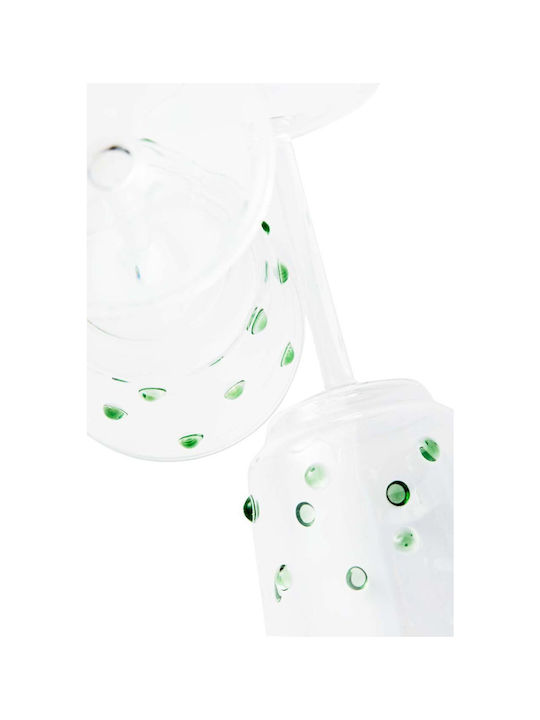 Pols Potten Set de pahare pentru Vin Alb din Sticlă în Culoarea Verde Cu picior 350ml 2buc